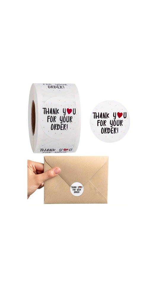 500Pcs TY stickers