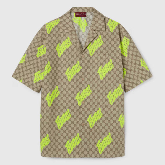 Neon Caravan Printed Shirt