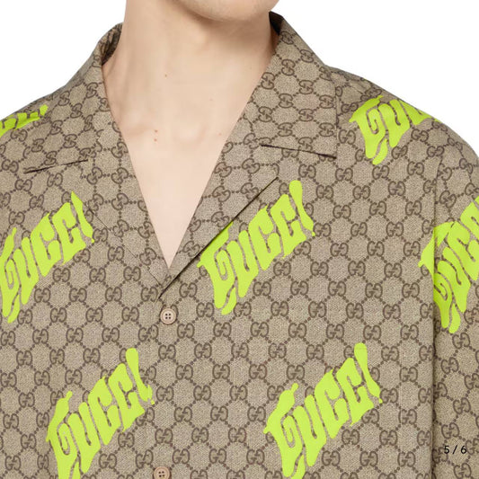 Neon Caravan Printed Shirt