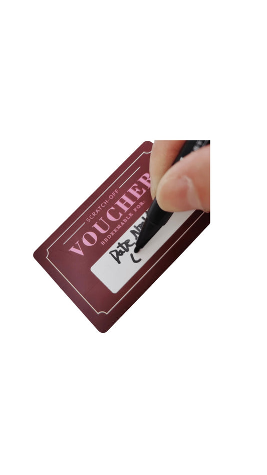 Custom Scratch Vouchers