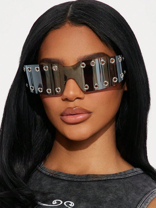 Frameless sunglasses