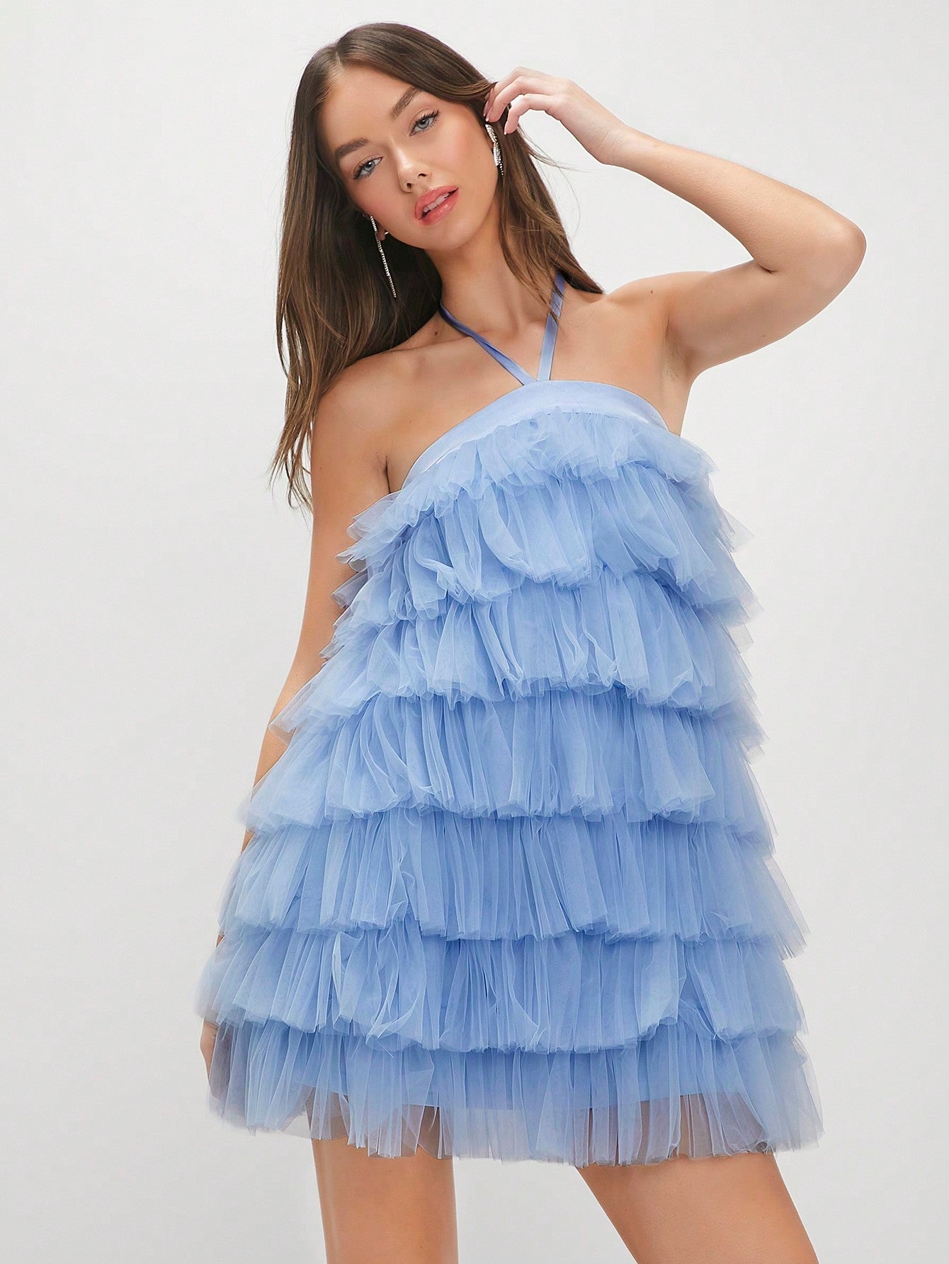 Enchant Layered Ruffle Dress Enchant Layered Ruffle Dress