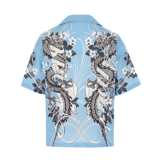 Snake Self Printed Shirt