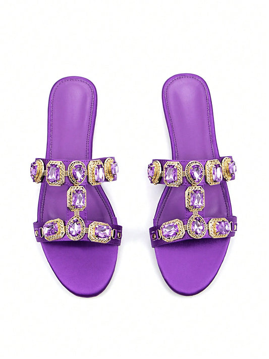 Embellished Rhinestone Slides