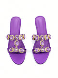 Embellished Rhinestone Slides
