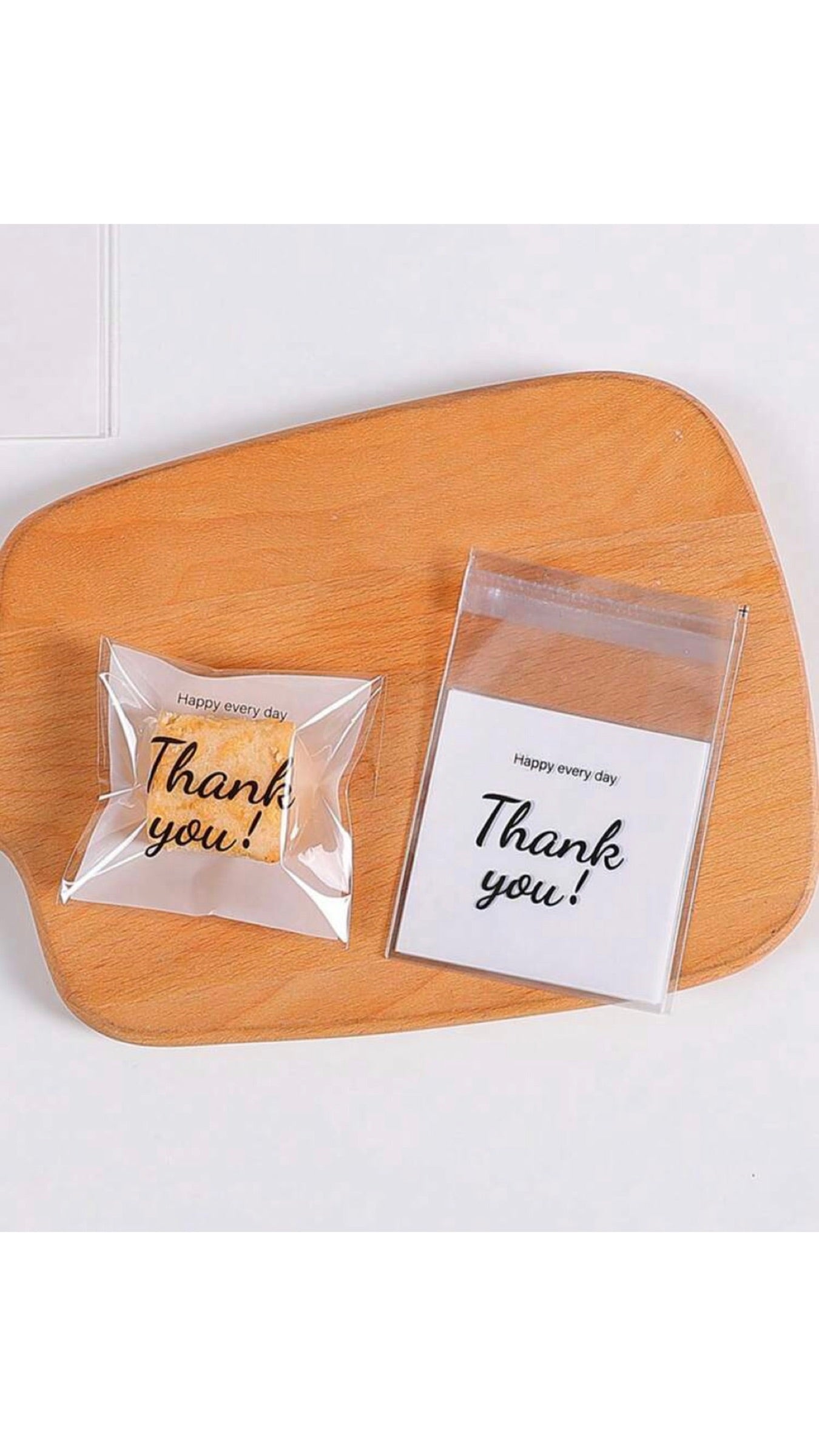 100Pcs Clear Bag