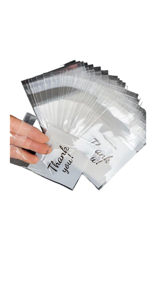 100Pcs Clear Bag