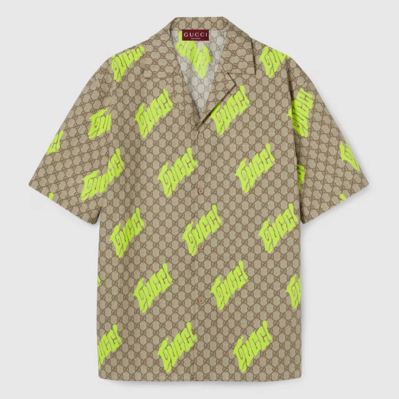 Neon Caravan Printed Shirt