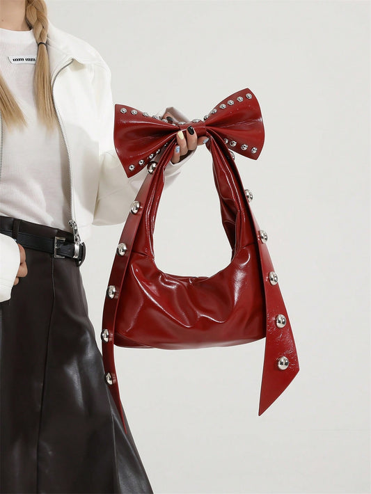Bow Red hot Rose Bag