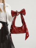 Bow Red hot Rose Bag