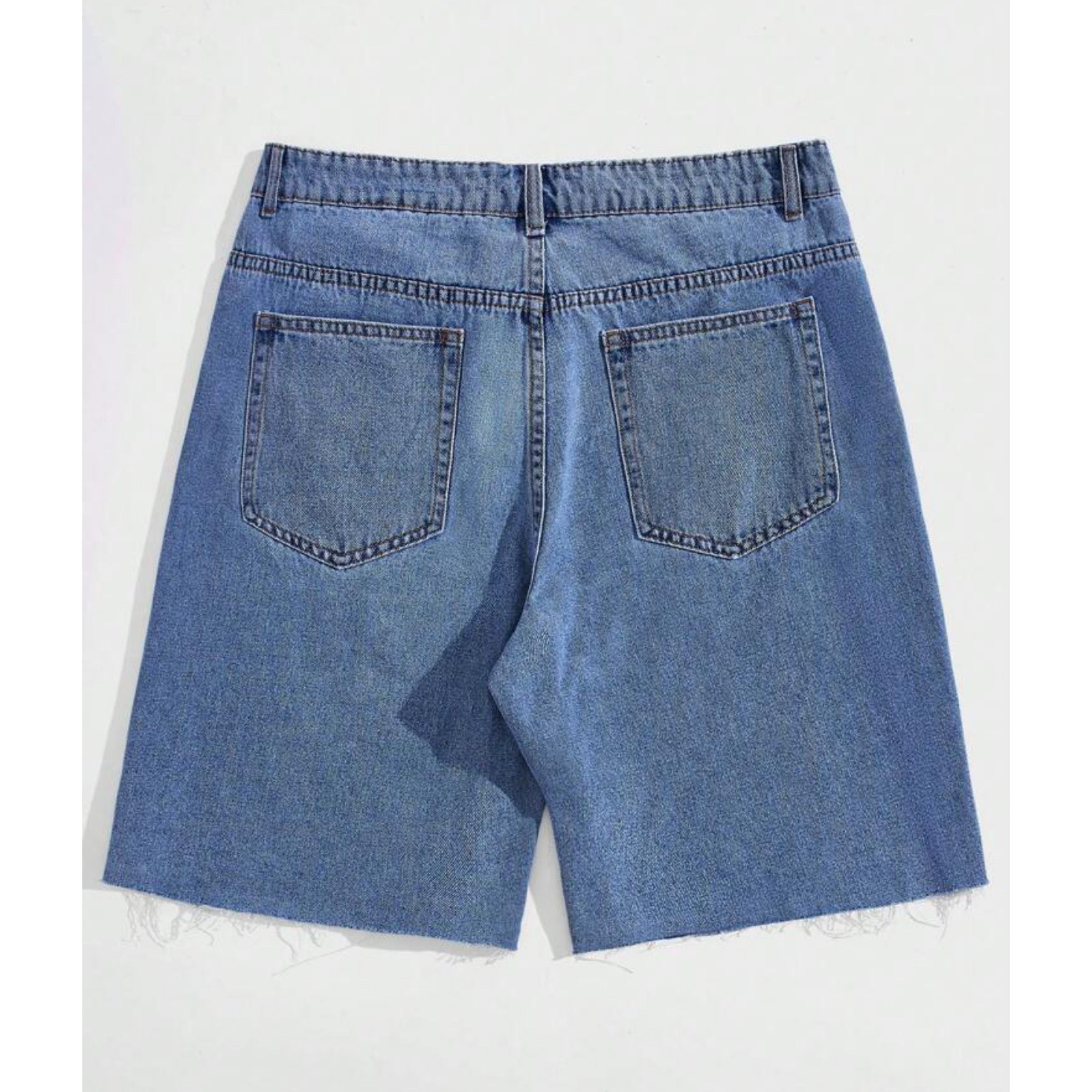 Raw Denim Shorts