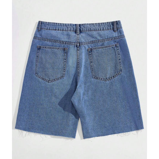 Raw Denim Shorts