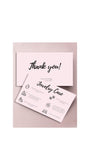 50pcs Jewellery Cards