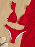 3Pc Frill Red Hot Set
