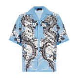 Snake Self Printed Shirt